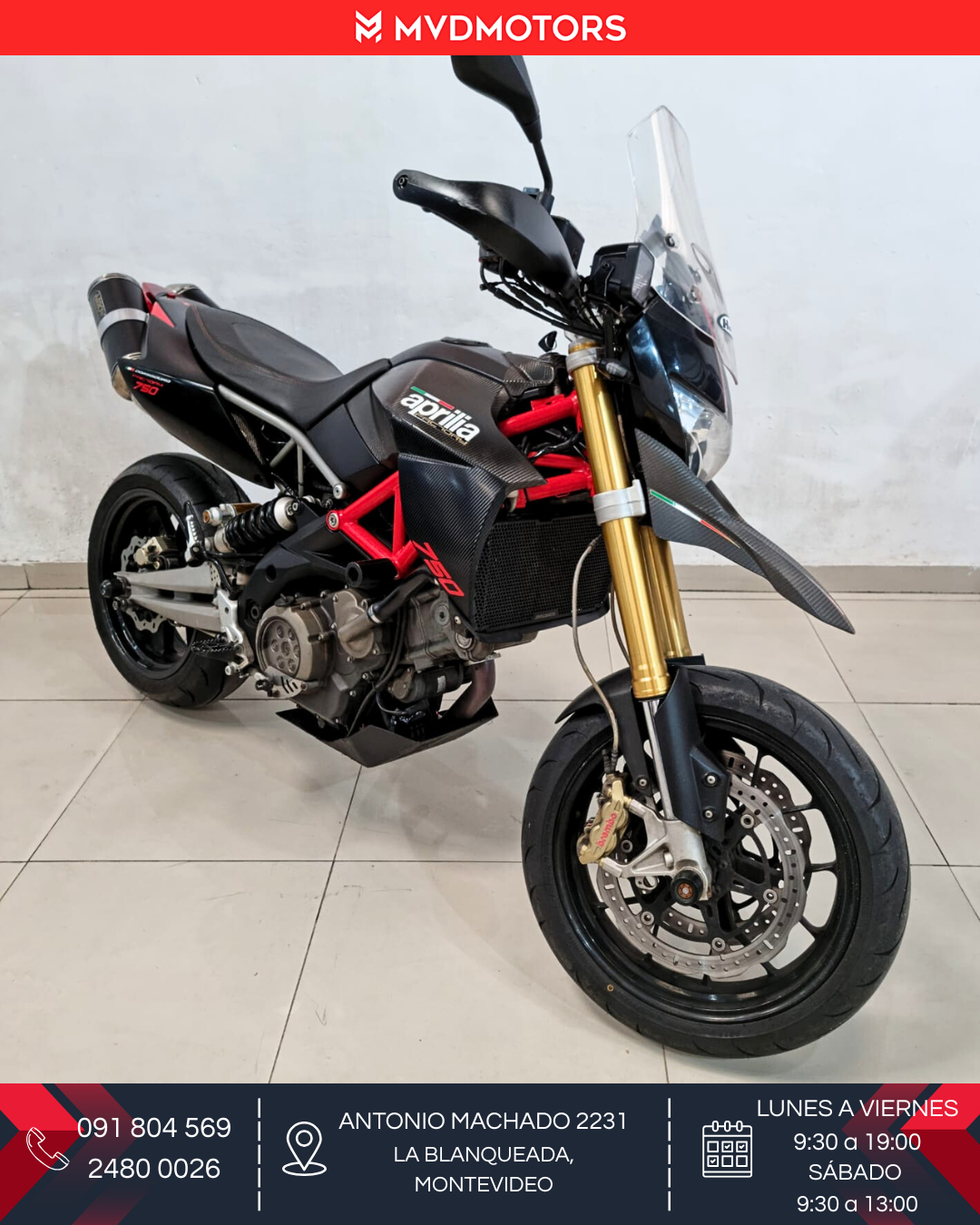 Aprilia Dorsoduro 750 Factory en venta